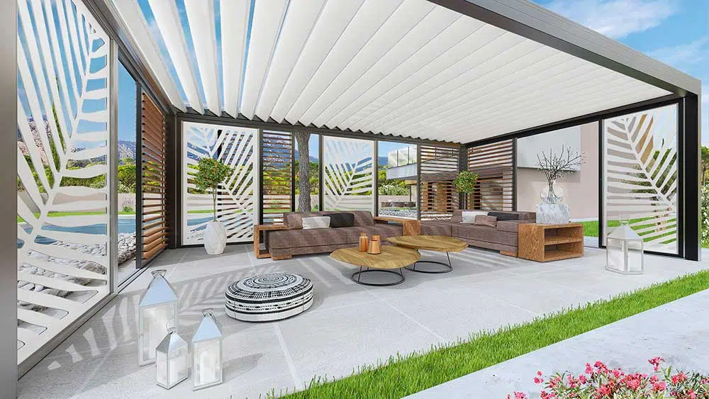 découvrez notre sélection de pergolas élégantes et fonctionnelles pour sublimer votre espace extérieur. idéales pour profiter de vos jardins, terrasses ou balcons, nos pergolas offrent ombre et convivialité tout en ajoutant une touche de style à votre habitat.