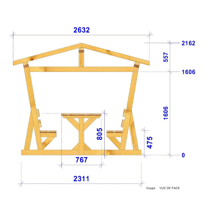 découvrez notre sélection de tables de jardin avec toit, idéales pour profiter de vos repas en plein air tout en étant à l'abri du soleil ou de la pluie. alliez confort et style grâce à nos divers modèles adaptés à tous les espaces extérieurs.