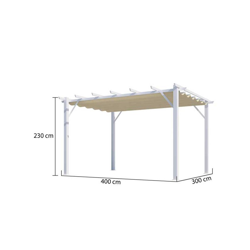 découvrez notre tonnelle 4x3 rétractable, idéale pour profiter de votre extérieur tout en étant protégé du soleil. facile à installer et à ranger, elle allie fonctionnalité et style pour embellir votre jardin ou terrasse.