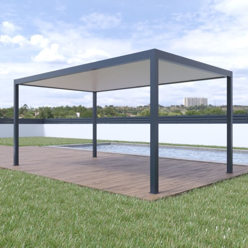 découvrez notre tonnelle en polycarbonate de 5x3 mètres, parfaite pour protéger votre espace extérieur du soleil tout en ajoutant une touche d'élégance. idéale pour les jardins, terrasses ou patios, cette tonnelle est durable, résistante aux intempéries et facile à installer. profitez de vos moments en plein air en toute tranquillité !