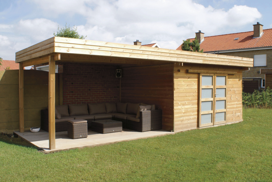 découvrez notre abri de jardin en bois avec pergola, idéal pour protéger vos outils et créer un espace extérieur convivial. alliant esthétisme et fonctionnalité, cet abri se fond harmonieusement dans votre jardin tout en offrant un environnement chaleureux pour vos moments de détente.
