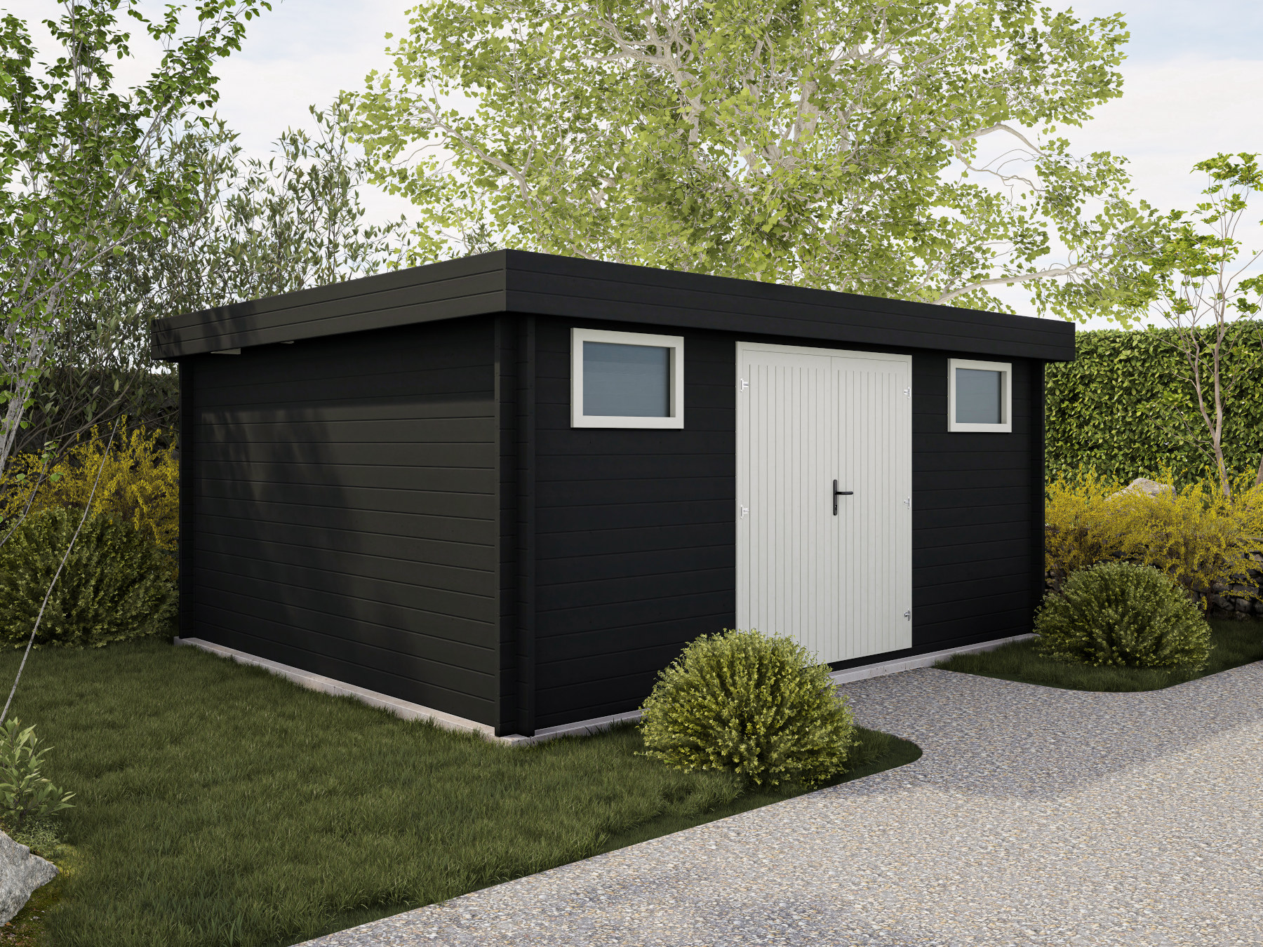 découvrez notre gamme d'abris de jardin à toit plat, alliant esthétique moderne et fonctionnalité. parfait pour optimiser votre espace extérieur tout en protégeant vos outils et équipements. idéal pour tous vos besoins de rangement, ces abris s'intègrent harmonieusement dans votre jardin.