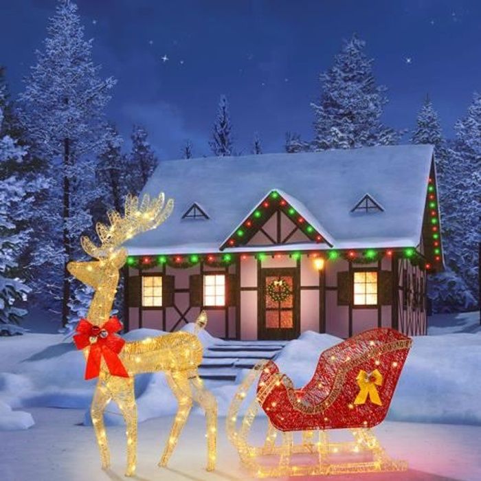 découvrez des idées inspirantes pour décorer votre extérieur pour noël. illuminez votre jardin, terrasse ou entrée avec des guirlandes lumineuses, des décorations uniques et des arrangements festifs qui créeront une ambiance magique et chaleureuse pour célébrer les fêtes.