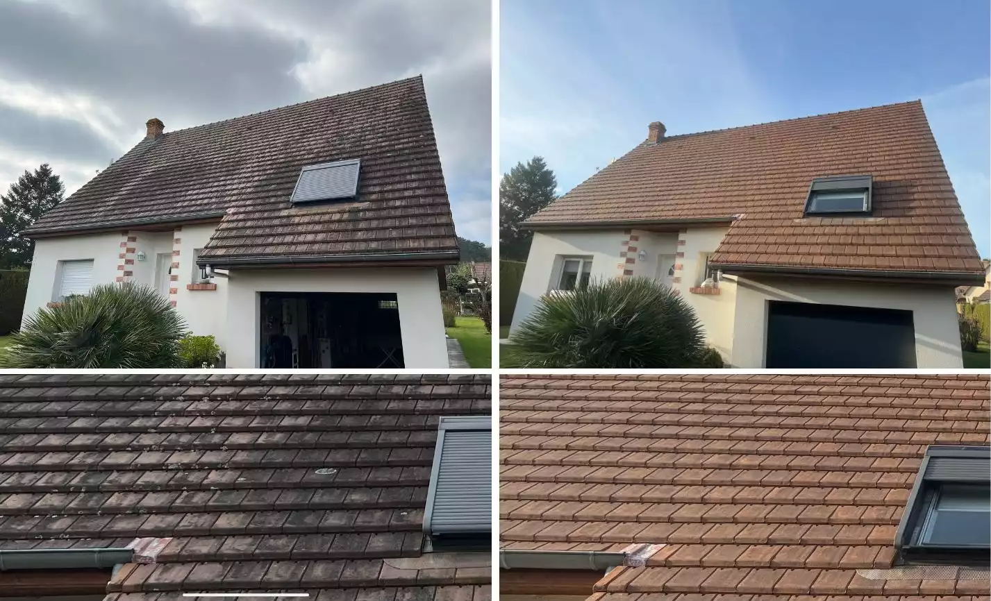 découvrez nos services de démoussage de toit pour prolonger la vie de votre toiture. notre équipe professionnelle élimine efficacement les mousses et lichens, assurant ainsi l'esthétique et la durabilité de votre maison. contactez-nous pour un devis personnalisé !