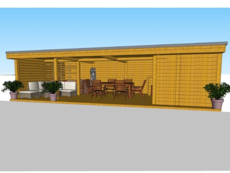 découvrez notre pool house avec une conception en pente, alliant élégance et fonctionnalité. profitez d'un espace de détente idéal pour vos moments en famille ou entre amis, tout en admirant une vue imprenable sur votre jardin. transformez votre extérieur en un véritable havre de paix.