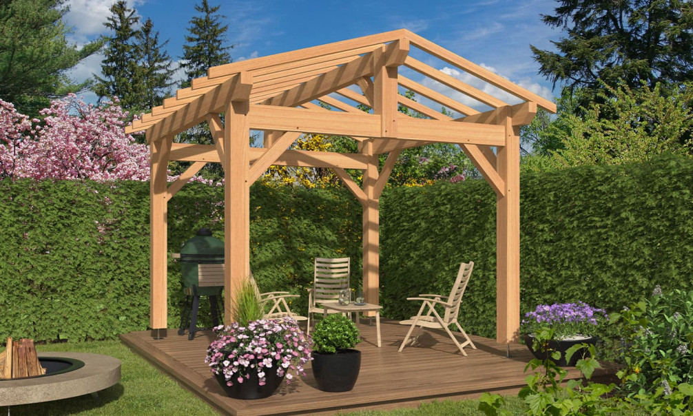 découvrez notre sélection de toits pergola en bois, alliant esthétisme et fonctionnalité. transformez votre espace extérieur avec ces structures élégantes, idéales pour profiter de votre jardin tout en vous protégeant du soleil. découvrez comment ajouter une touche de charme à votre terrasse grâce à nos pergolas en bois de qualité.